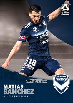 Sticker Matías Sánchez - Football Australia Trading Cards 2017-2018 n. 116 - Tap'N'Play
