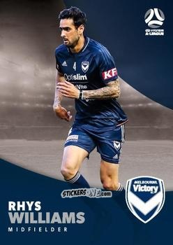 Figurina Rhys Williams - Football Australia Trading Cards 2017-2018 n. 120 - Tap'N'Play