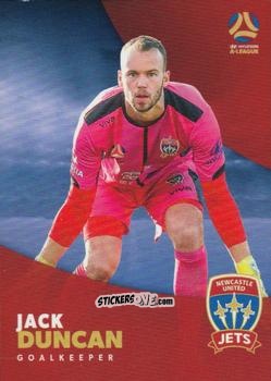 Sticker Jack Duncan - Football Australia Trading Cards 2017-2018 n. 124 - Tap'N'Play