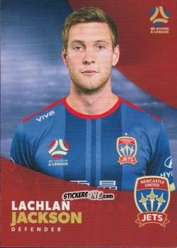 Sticker Lachlan Jackson - Football Australia Trading Cards 2017-2018 n. 127 - Tap'N'Play