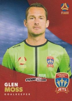 Sticker Glen Moss - Football Australia Trading Cards 2017-2018 n. 129 - Tap'N'Play