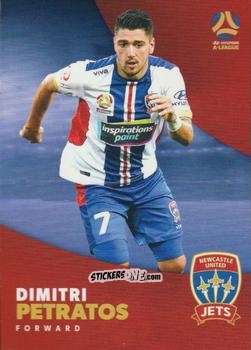 Sticker Dimitri Petratos - Football Australia Trading Cards 2017-2018 n. 132 - Tap'N'Play