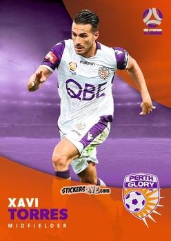 Figurina Xavi Torres - Football Australia Trading Cards 2017-2018 n. 151 - Tap'N'Play