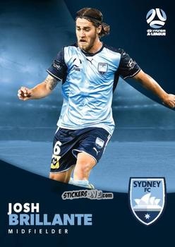 Figurina Josh Brillante - Football Australia Trading Cards 2017-2018 n. 154 - Tap'N'Play