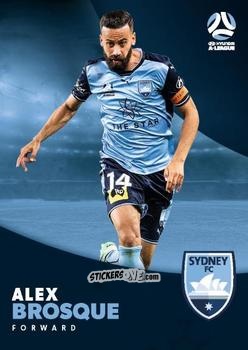Figurina Alex Brosque - Football Australia Trading Cards 2017-2018 n. 155 - Tap'N'Play