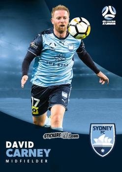 Figurina David Carney - Football Australia Trading Cards 2017-2018 n. 158 - Tap'N'Play