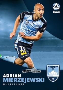 Figurina Adrian Mierzejewski - Football Australia Trading Cards 2017-2018 n. 159 - Tap'N'Play