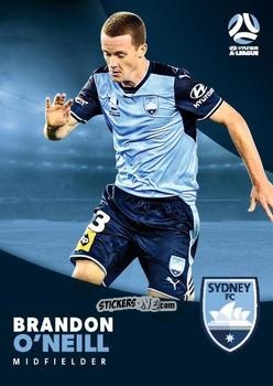 Figurina Brandon O'Neill - Football Australia Trading Cards 2017-2018 n. 161 - Tap'N'Play