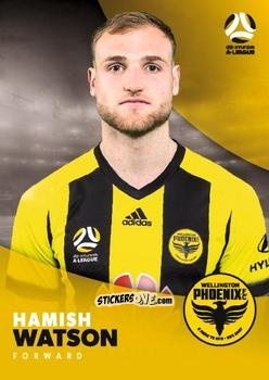 Cromo Hamish Watson - Football Australia Trading Cards 2017-2018 n. 184 - Tap'N'Play