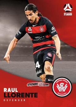 Cromo Raúl Llorente - Football Australia Trading Cards 2017-2018 n. 195 - Tap'N'Play
