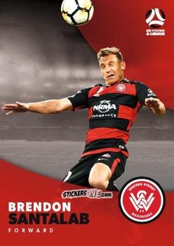 Cromo Brendon Santalab - Football Australia Trading Cards 2017-2018 n. 199 - Tap'N'Play