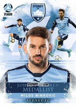 Figurina Miloš Ninkovic - Football Australia Trading Cards 2017-2018 n. C-01 - Tap'N'Play