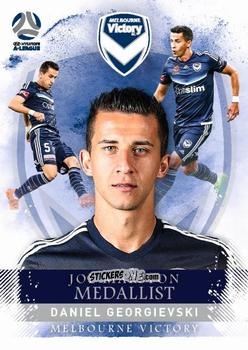 Sticker Daniel Georgievski - Football Australia Trading Cards 2017-2018 n. C-03 - Tap'N'Play