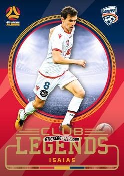 Cromo Isaías - Football Australia Trading Cards 2017-2018 n. CL-01 - Tap'N'Play