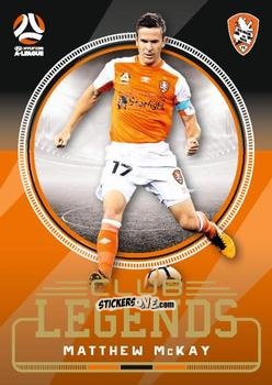 Cromo Matthew McKay - Football Australia Trading Cards 2017-2018 n. CL-02 - Tap'N'Play