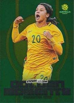 Figurina Samantha Kerr - Football Australia Trading Cards 2017-2018 n. GM-02 - Tap'N'Play