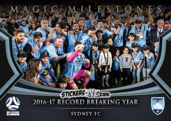 Figurina Sydney - Football Australia Trading Cards 2017-2018 n. MM-08 - Tap'N'Play