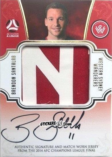 Cromo Brendon Santalab - Football Australia Trading Cards 2017-2018 n. PS-01 - Tap'N'Play