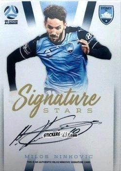 Figurina Miloš Ninkovic - Football Australia Trading Cards 2017-2018 n. SS-03 - Tap'N'Play