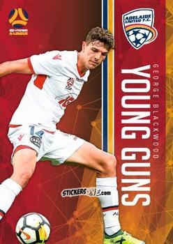 Cromo George Blackwood - Football Australia Trading Cards 2017-2018 n. YG-06 - Tap'N'Play
