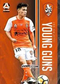 Cromo Joe Caletti - Football Australia Trading Cards 2017-2018 n. YG-07 - Tap'N'Play