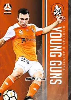 Cromo Nicholas D'Agostino - Football Australia Trading Cards 2017-2018 n. YG-08 - Tap'N'Play