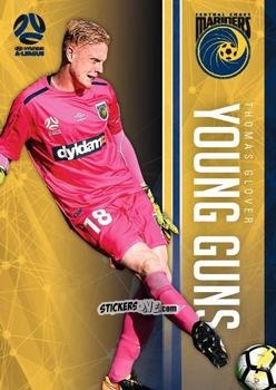 Cromo Thomas Glover - Football Australia Trading Cards 2017-2018 n. YG-10 - Tap'N'Play