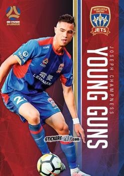 Sticker Joseph Champness - Football Australia Trading Cards 2017-2018 n. YG-16 - Tap'N'Play