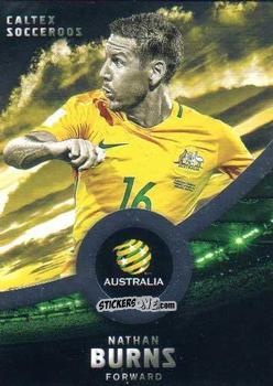Sticker Nathan Burns - Football Australia Trading Cards 2016-2017 n. 2g - Tap'N'Play