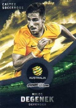 Figurina Milos Degenek - Football Australia Trading Cards 2016-2017 n. 4s - Tap'N'Play