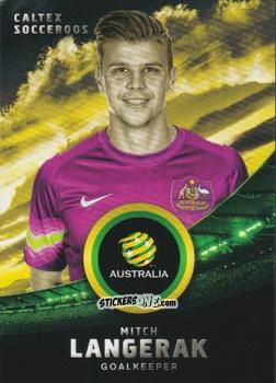 Sticker Mitch Langerak - Football Australia Trading Cards 2016-2017 n. 8 - Tap'N'Play