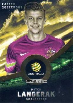 Sticker Mitch Langerak - Football Australia Trading Cards 2016-2017 n. 8g - Tap'N'Play