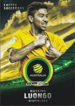 Figurina Massimo Luongo - Football Australia Trading Cards 2016-2017 n. 10 - Tap'N'Play