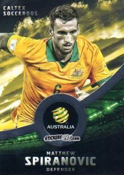 Sticker Matthew Spiranovic - Football Australia Trading Cards 2016-2017 n. 19s - Tap'N'Play