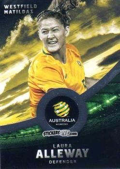 Sticker Laura Alleway - Football Australia Trading Cards 2016-2017 n. 23s - Tap'N'Play