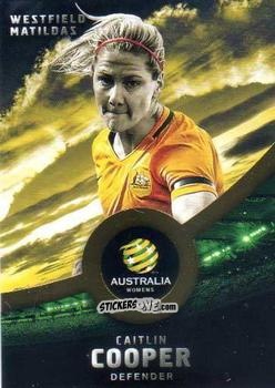 Sticker Caitlin Cooper - Football Australia Trading Cards 2016-2017 n. 27g - Tap'N'Play