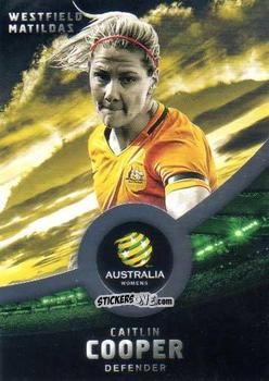 Sticker Caitlin Cooper - Football Australia Trading Cards 2016-2017 n. 27s - Tap'N'Play