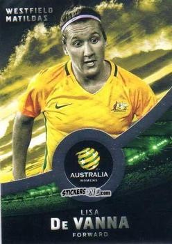 Sticker Lisa De Vanna - Football Australia Trading Cards 2016-2017 n. 29s - Tap'N'Play