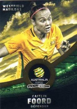 Cromo Caitlin Foord - Football Australia Trading Cards 2016-2017 n. 30g - Tap'N'Play