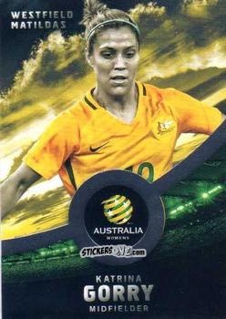 Sticker Katrina Gorry - Football Australia Trading Cards 2016-2017 n. 31s - Tap'N'Play