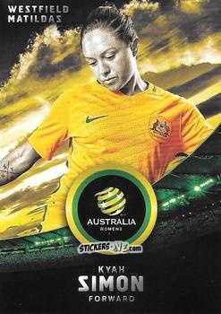 Figurina Kyah Simon - Football Australia Trading Cards 2016-2017 n. 38 - Tap'N'Play