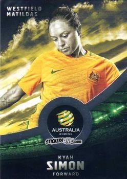 Figurina Kyah Simon - Football Australia Trading Cards 2016-2017 n. 38s - Tap'N'Play