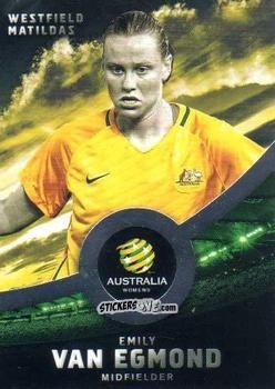 Sticker Emily van Egmond - Football Australia Trading Cards 2016-2017 n. 39s - Tap'N'Play