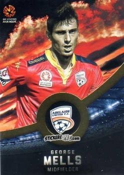 Cromo George Mells - Football Australia Trading Cards 2016-2017 n. 55g - Tap'N'Play