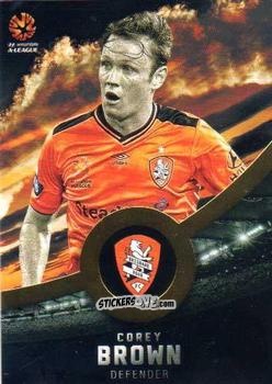 Cromo Corey Brown - Football Australia Trading Cards 2016-2017 n. 61g - Tap'N'Play