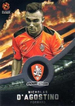 Cromo Nicholas D'Agostino - Football Australia Trading Cards 2016-2017 n. 62s - Tap'N'Play