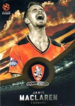 Cromo Jamie MacLaren - Football Australia Trading Cards 2016-2017 n. 65g - Tap'N'Play