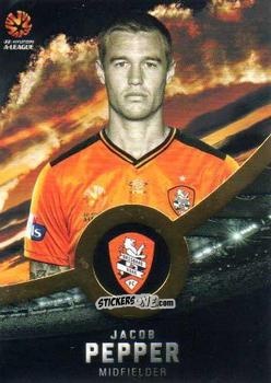 Cromo Jacob Pepper - Football Australia Trading Cards 2016-2017 n. 69g - Tap'N'Play