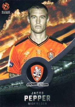 Cromo Jacob Pepper - Football Australia Trading Cards 2016-2017 n. 69s - Tap'N'Play