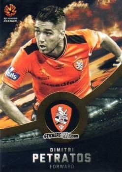 Cromo Dimi Petratos - Football Australia Trading Cards 2016-2017 n. 70g - Tap'N'Play
